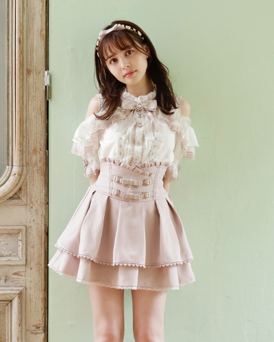 リズリサ♡ボリュームフレアスカート♡ピンク♡量産♡ - ミニスカート